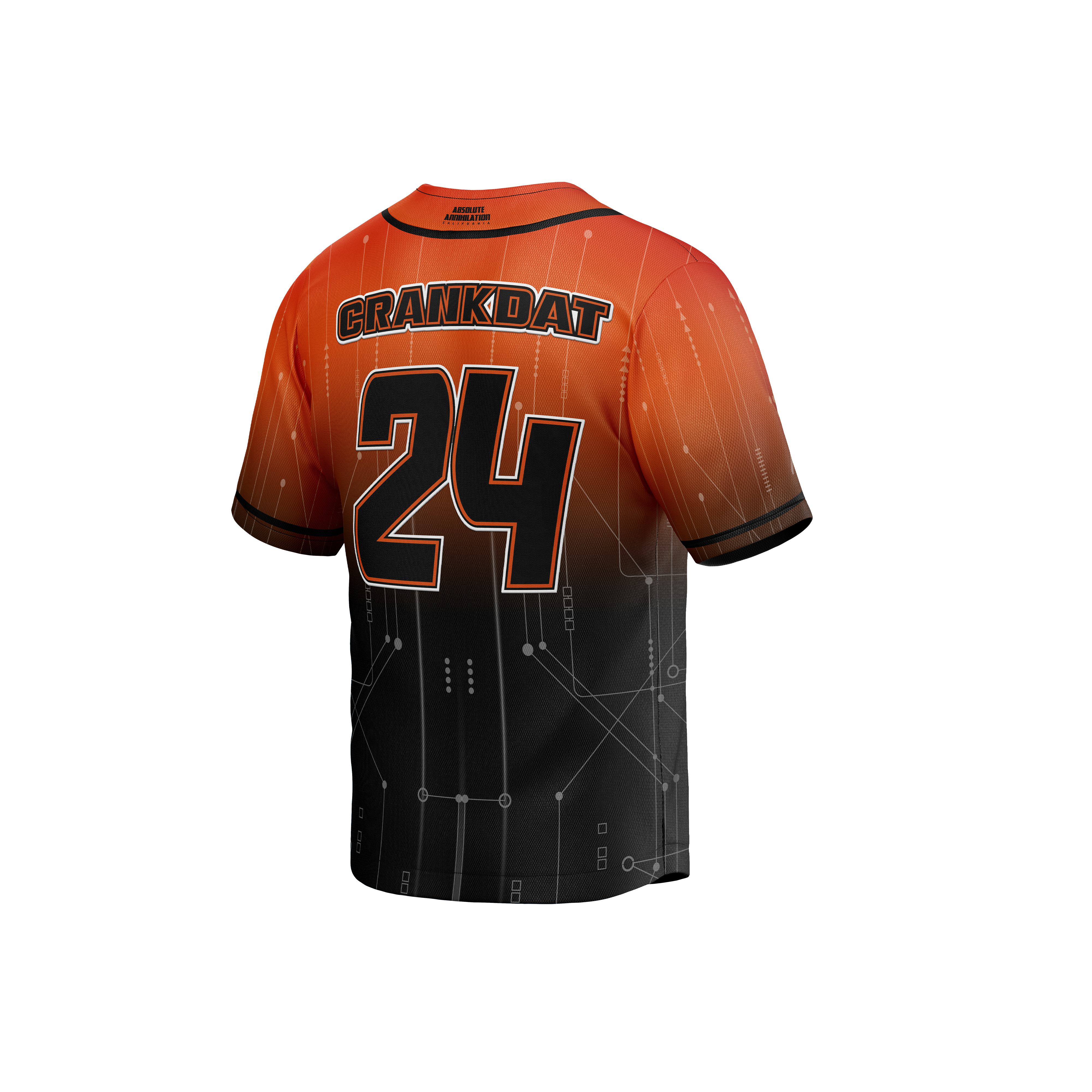 CRANKDAT ABSOLUTE ANNIHILATION BASEBALL JERSEY