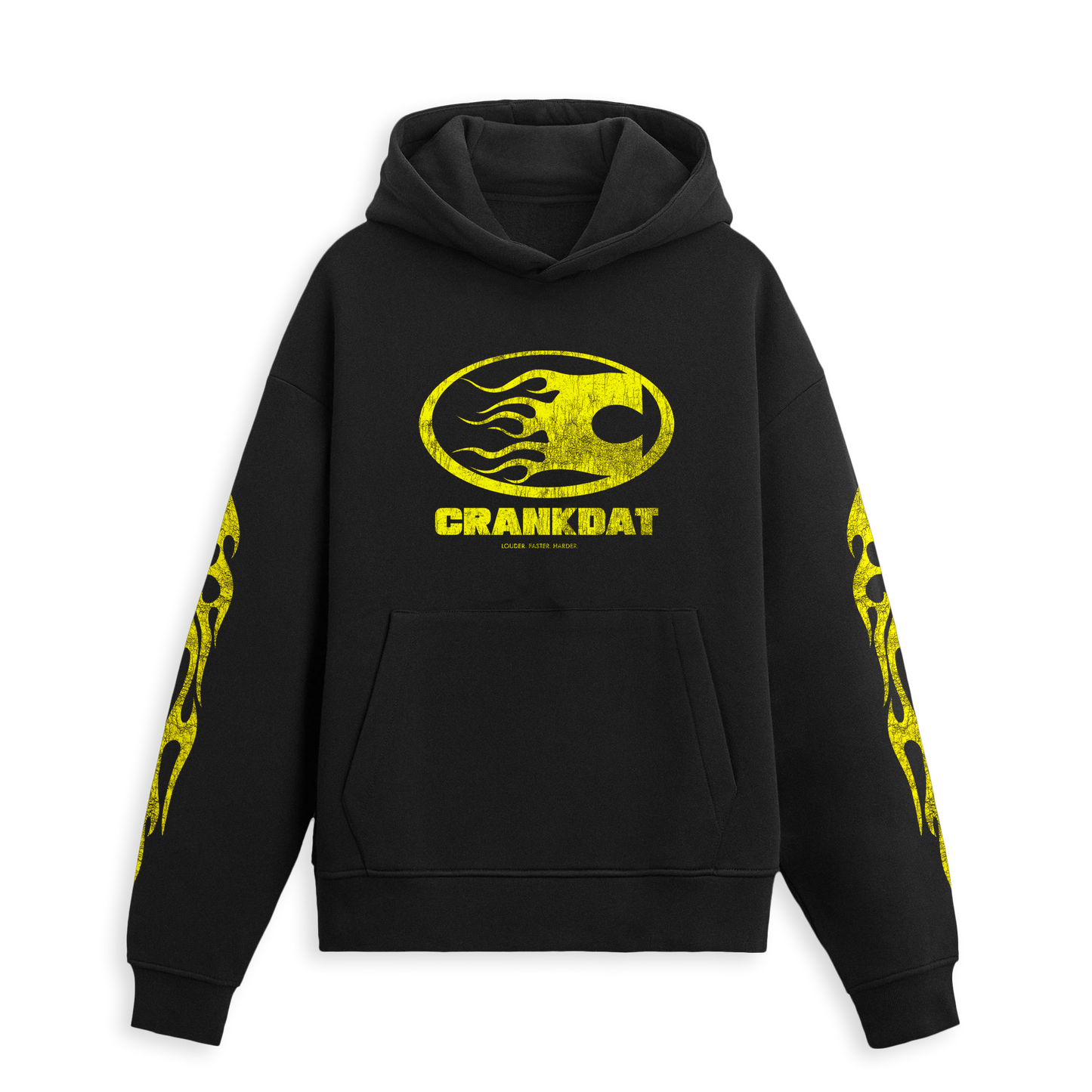 CRANKDAT - Flames Premium Heavyweight Hoodie (pre order)